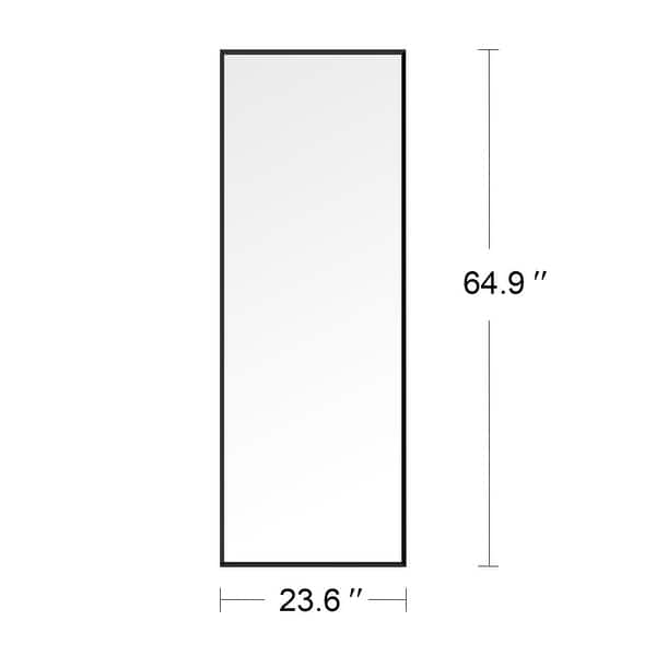 65" x 24" Full Length Mirror Hanging Standing or Leaning Bed Bath